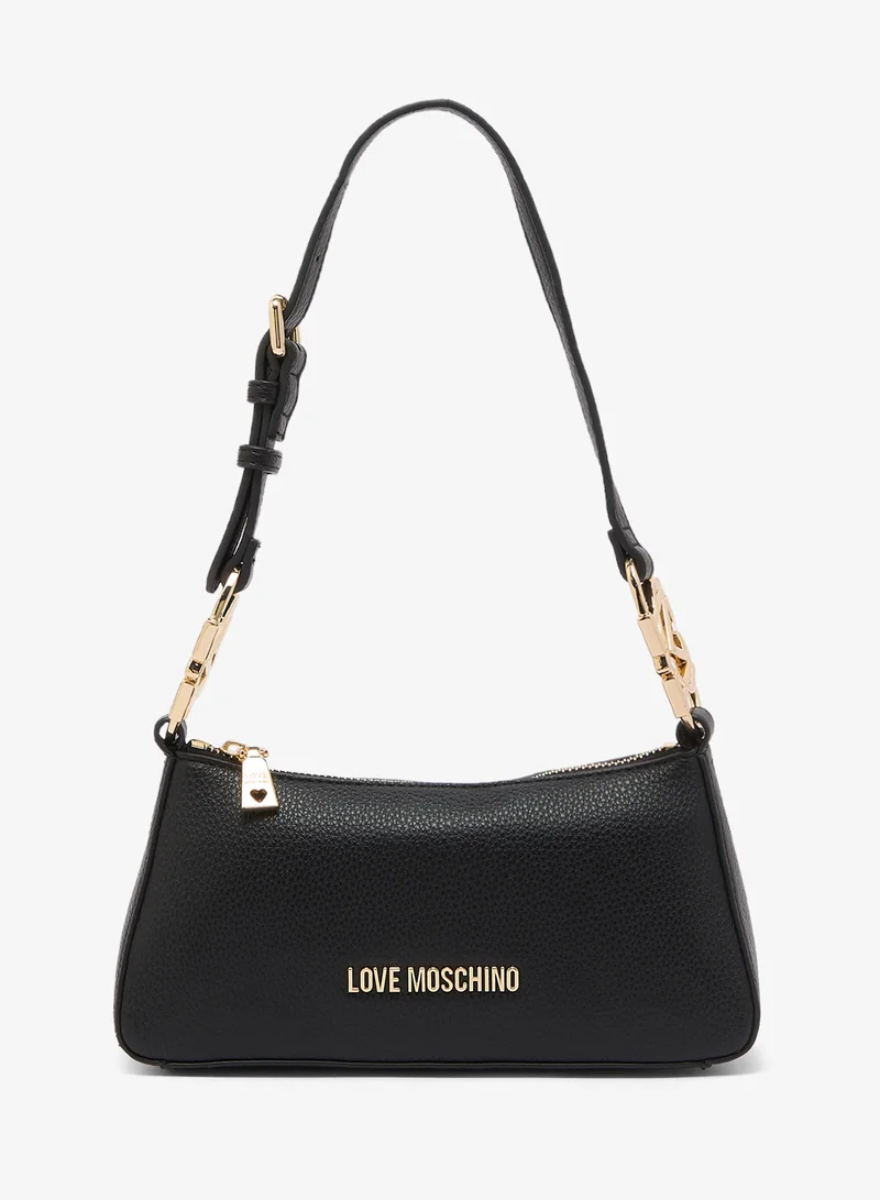 لوف موسكينو حقيبة كتف جلد صناعي مجوهرات